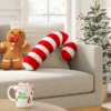 26" Christmas Candy Cane Pillow - Wondershop™