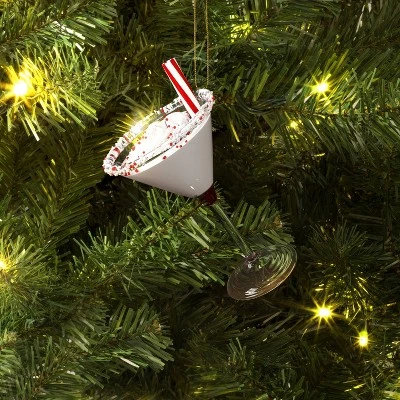 Christmas Peppermint Martini Ornament - Wondershop™ 1 Christmas Peppermint Martini Ornament - Wondershop™