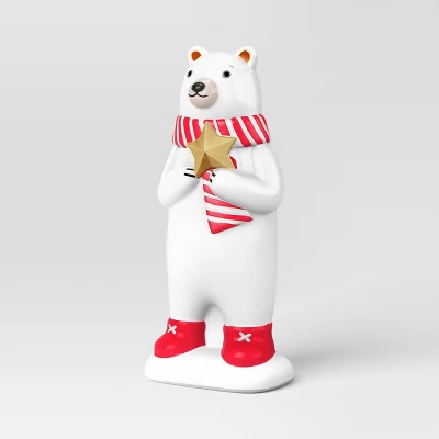 Christmas Lit Blow Mold Polar Bear Decor - Wondershop™ 2 Christmas Lit Blow Mold Polar Bear Decor - Wondershop™ - Image 2