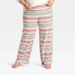 Women's "Let It Snow" Fair Isle Microfleece Holiday Matching Family Pajama Pants - Wondershop™ Cream 9 Women's "Let It Snow" Fair Isle Microfleece Holiday Matching Family Pajama Pants - Wondershop™ Cream -Wondershop Shop GUEST dbe3a0d7 aa19 4b15 8ec3 d3d443c59038