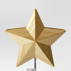 10" 4 Lit-Led Gold Star Projects Peace/Joy And Stars/Dots Christmas Tree Topper - Wondershop™ -Wondershop Shop GUEST e6c97995 ff4e 4494 ba62 9866046607b6