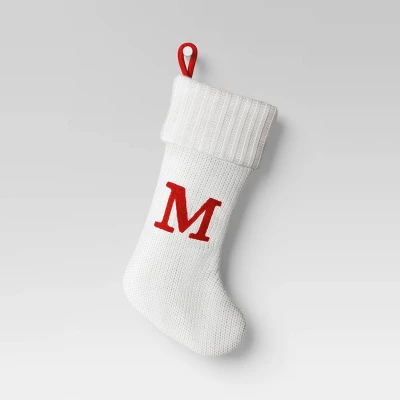 Knit Monogram Christmas Stocking White - Wondershop™ 15 Knit Monogram Christmas Stocking White - Wondershop™ - Image 15