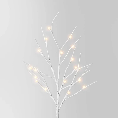 3pc LED Faux Birch Twig Christmas Novelty Sculpture Light Warm White - Wondershop™ 4 3pc LED Faux Birch Twig Christmas Novelty Sculpture Light Warm White - Wondershop™ - Image 4