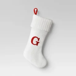 Knit Monogram Christmas Stocking White - Wondershop™ 28 Knit Monogram Christmas Stocking White - Wondershop™ -Wondershop Shop GUEST ec158aec c24e 4ec9 97f6 a6c2551e043c