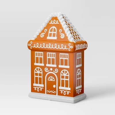 Christmas Lit Blow Mold Gingerbread House Decor - Wondershop™ 2 Christmas Lit Blow Mold Gingerbread House Decor - Wondershop™ - Image 2