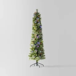 Pre-lit Slim Virginia Pine Artificial Christmas Tree Dual Color LED Lights - Wondershop™ -Wondershop Shop GUEST ec9fb742 367f 44e3 9783 75c43ca32d06