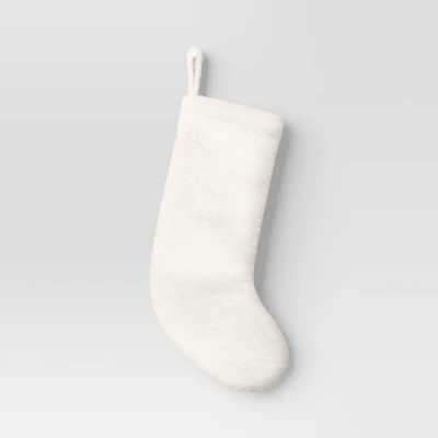 20" Faux Shearling Stocking - Wondershop™ 5 20" Faux Shearling Stocking - Wondershop™ - Image 5