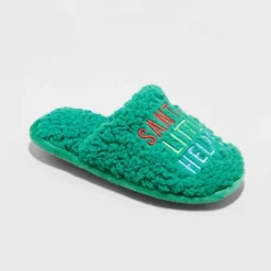 Kids' Holiday Santa's Little Helper Scuff Slippers - Wondershop™ Green 7 Kids' Holiday Santa's Little Helper Scuff Slippers - Wondershop™ Green -Wondershop Shop GUEST ee7be785 1901 4631 890d b3f69008815c