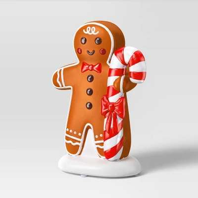 Christmas Lit Blow Mold Gingerbread Man Decor - Wondershop™ 2 Christmas Lit Blow Mold Gingerbread Man Decor - Wondershop™ - Image 2