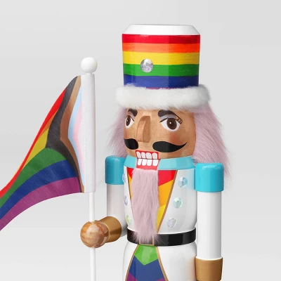 Pride Nutcracker Figure - Wondershop™ 2 Pride Nutcracker Figure - Wondershop™ - Image 2