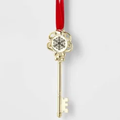 4" 'Santa's Magic Key' Christmas Tree Ornament Gold - Wondershop™ -Wondershop Shop GUEST fb88fe1f 7e31 48e7 8104 a5dd80783aa4