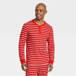 Men's Striped Matching Family Thermal Pajama Top - Wondershop™ Red 6 Men's Striped Matching Family Thermal Pajama Top - Wondershop™ Red -Wondershop Shop GUEST fccc2006 83b7 48c5 a60c a589a35f0ed6